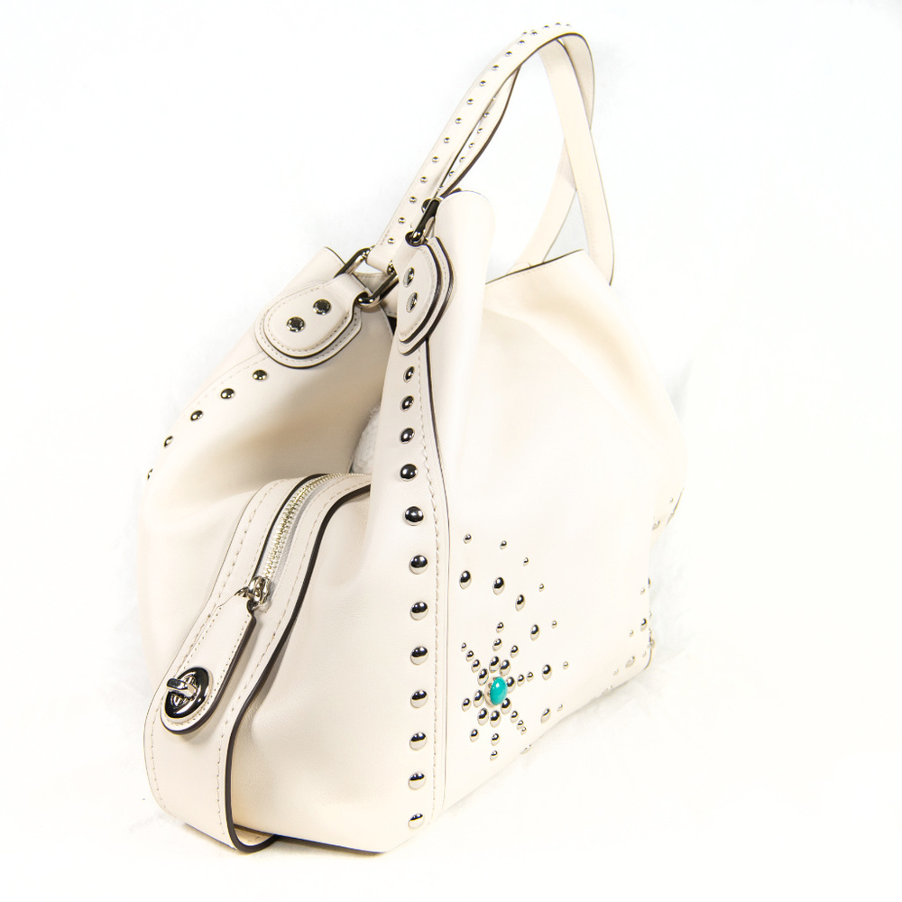 Off-white Coach Western theme large Edie bag - Picture 8 of 8